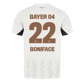 Bayer Leverkusen Victor Boniface #22 Gostujuci Dres 2024-25 Kratak Rukavima